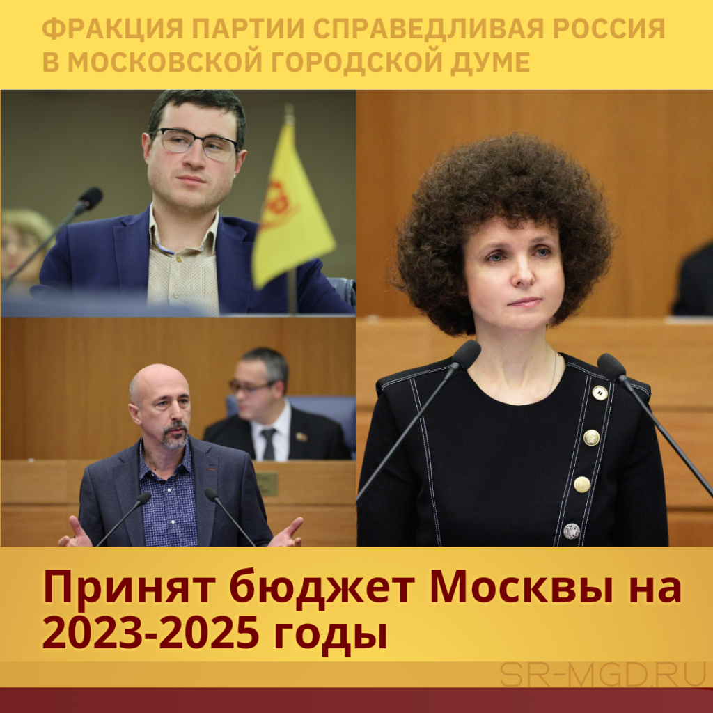 Бюджет Москвы 2023-2025